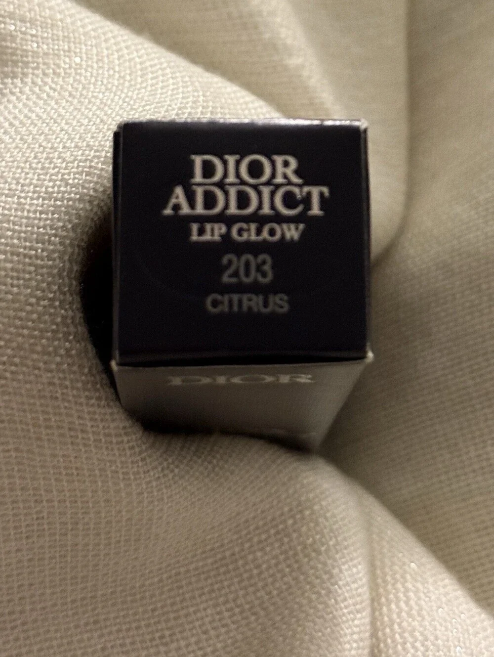 Dior Addict Lip Glow 203 Citrus Hydrating Lip Balm 3.2g 0.11oz Boxed